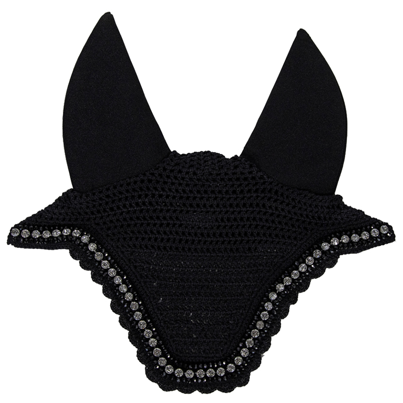 Kentucky Horsewear FLIEGENHAUBE WELLINGTON BIG STONE and PEARL - SOUNDLESS