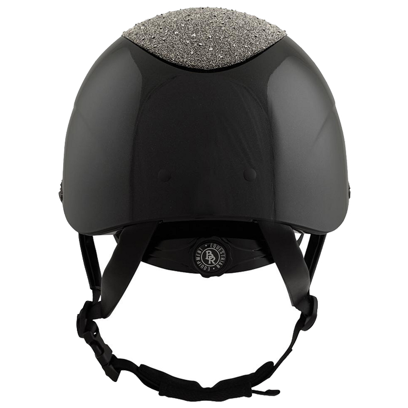 BR Reithelm Theta Plus Dazzling Glamourous Glossy - Schwarz/Gunmetal