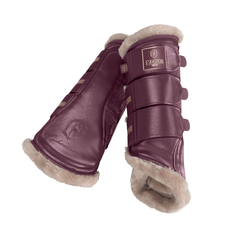 Eskadron HERITAGE 23/24 Gamaschen Glamslate Fauxfur