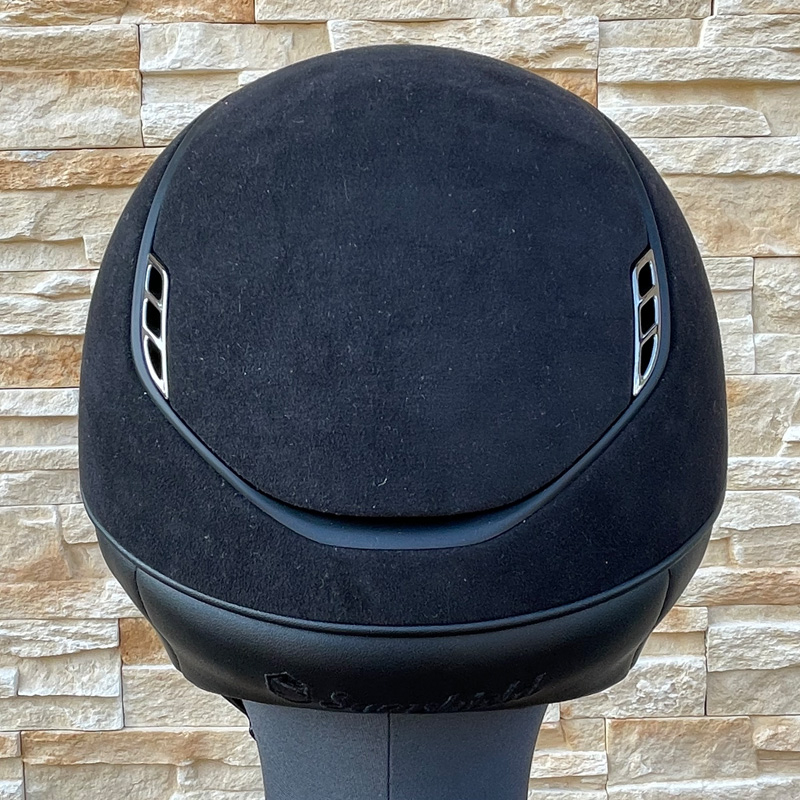 Samshield Reithelm Miss Premium Shield 2.0 Black - inkl. Inlay