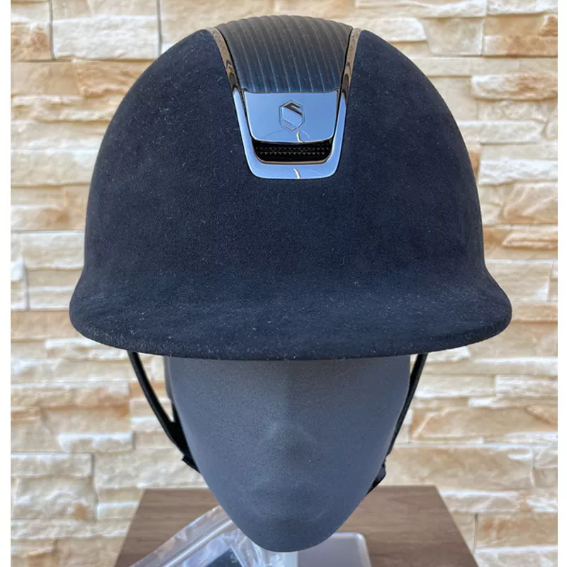 Samshield Reithelm Premium Shield 2.0 Black - inkl. Inlay - Top Leather Black