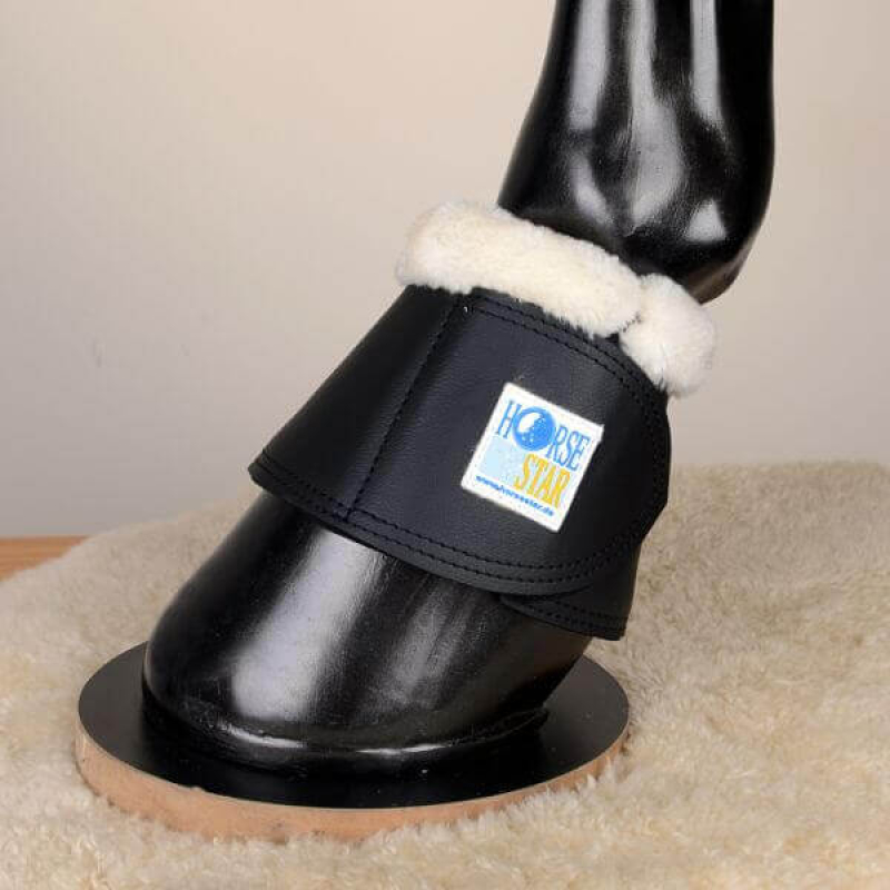 Horse Star Springglocke Kunstleder FauxFur