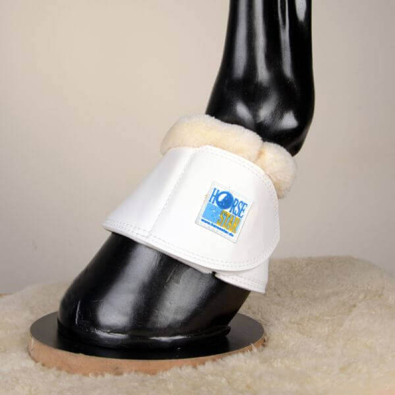 Horse Star Springglocke Kunstleder FauxFur